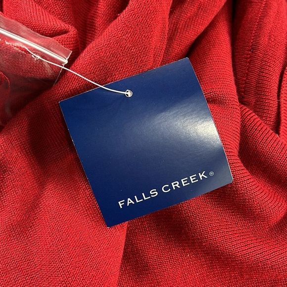 NWT Women’s Fall Creek Red Long Sleeve Turtleneck Dress (XL) GB10 - Picture 10 of 10